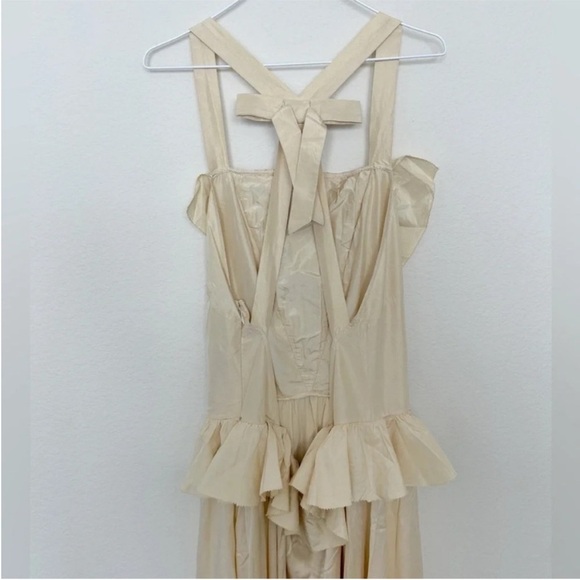 Doen Elouise Silk Dress Mother Of Pearl NWT - Picture 8 of 13